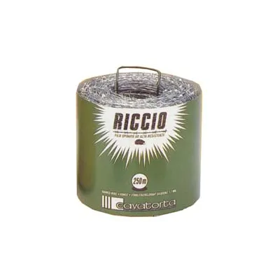 FILO SPINATO MT.250 ZINCATO "RICCIO"