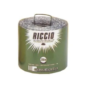 FILO SPINATO MT.250 ZINCATO "RICCIO"