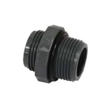NIPLES (PP) FILETTATO MASCHIO MASCHIO CON O-RING IN POLIPROPILENE