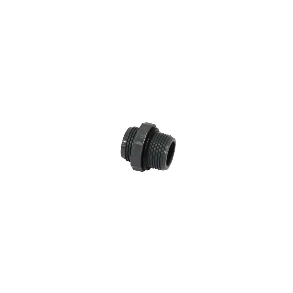 NIPLES (PP) FILETTATO MASCHIO MASCHIO CON O-RING IN POLIPROPILENE
