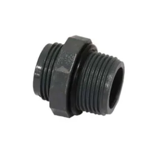 NIPLES (PP) FILETTATO MASCHIO MASCHIO CON O-RING IN POLIPROPILENE