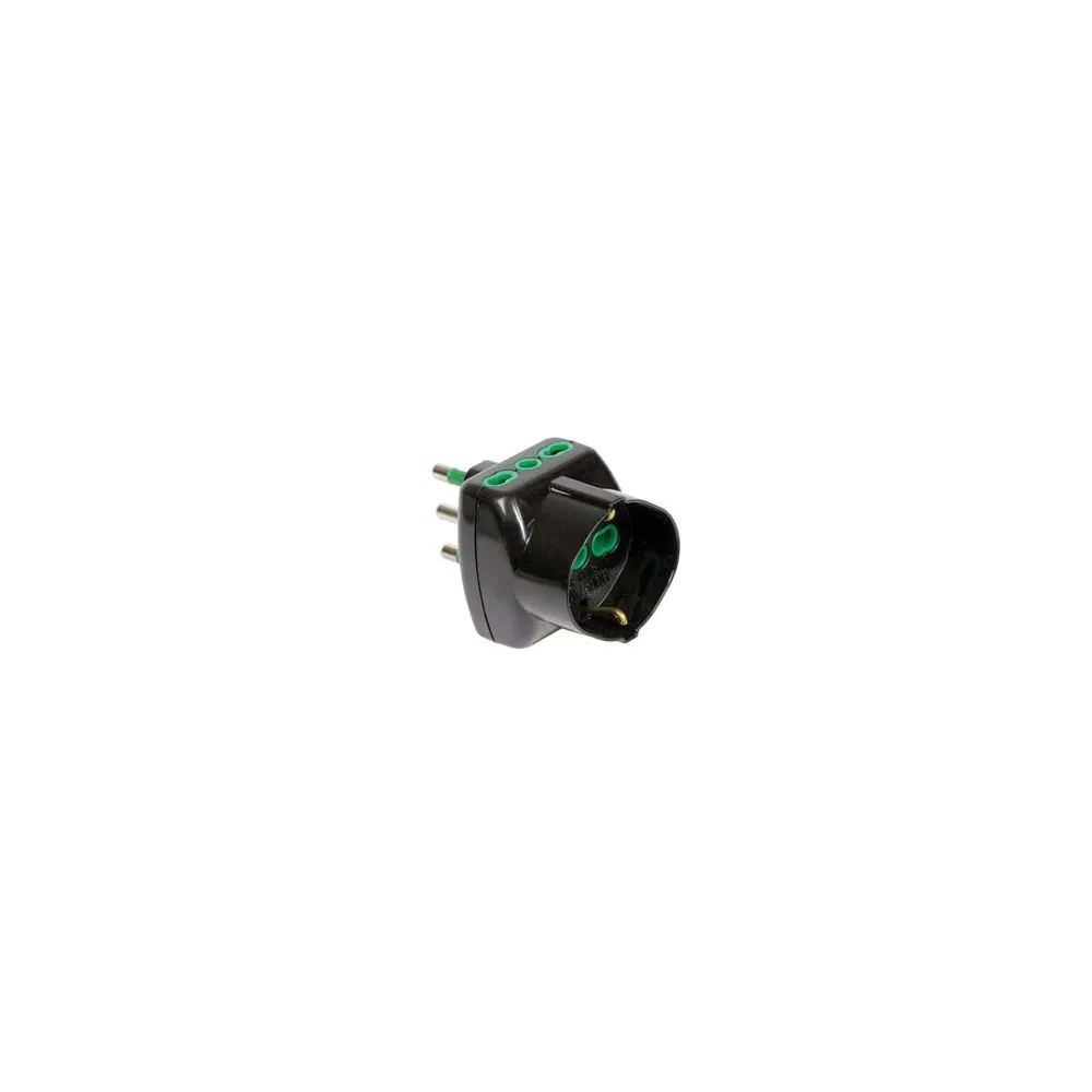 ADATTATORE TRIPLO SHUKO 2 POLI + TERRA 16A VERTICAL SYSTEM