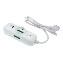 MULTIPRESA 3 POSTI BIPASSO +2 USB +1 SCHUKO "LINEA RETAIL"