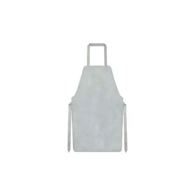 GREMBIULE DA LAVORO IN CROSTA GRIGIO CM.60X90