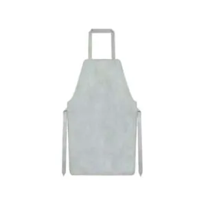 GREMBIULE DA LAVORO IN CROSTA GRIGIO CM.60X90