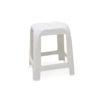SGABELLO ELFO IN POLIPROPILENE BIANCO