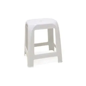 SGABELLO ELFO IN POLIPROPILENE BIANCO