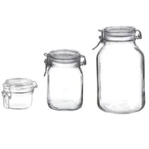 VASO VETRO FIDO ERMETICO