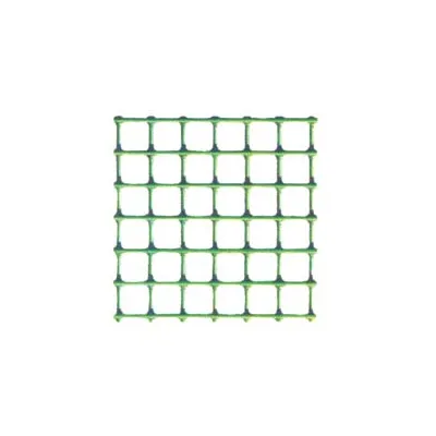 RETE ELETTROSALDATA ZINCATA PLASTIFICATA VERDE ESAPLAX MAGLIA MM.12X12