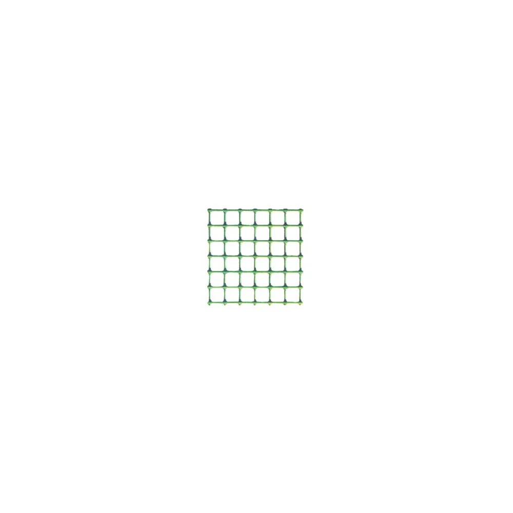 RETE ELETTROSALDATA ZINCATA PLASTIFICATA VERDE ESAPLAX MAGLIA MM.12X12