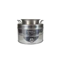 FUSTO INOX PER OLIO GRAFFATO LT.10
