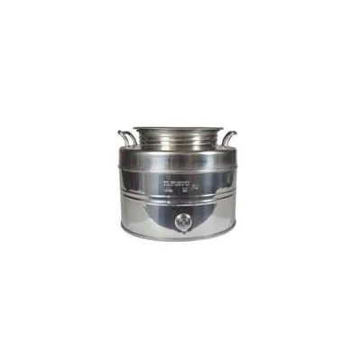 FUSTO INOX PER OLIO GRAFFATO LT.10