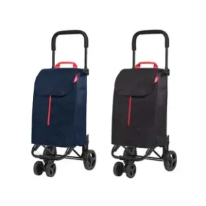 CARRELLO SPESA 50 LITRI "TWIN" 4 RUOTE