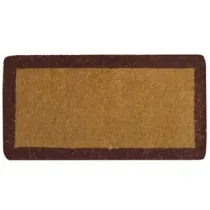ZERBINO IMPERIALE A FASCIA MARRONE SPESSORE MM.38