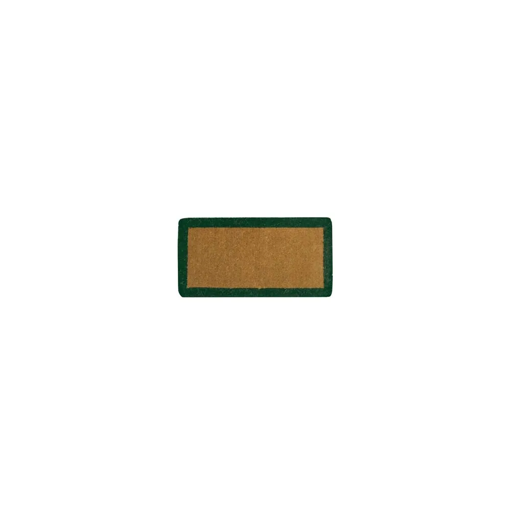 ZERBINO IMPERIALE A FASCIA VERDE SPESSORE MM.38