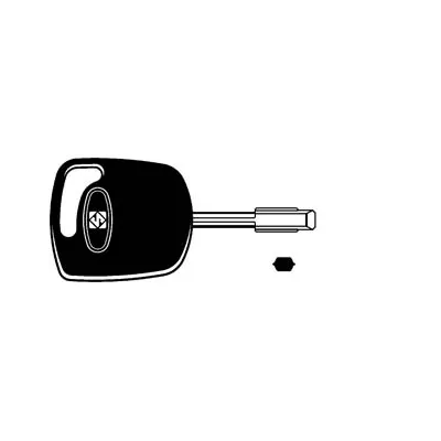 CHIAVI AUTO LOOK A-LIKE PORTA TRANSPONDER FO21TE