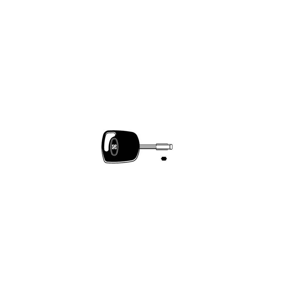 CHIAVI AUTO LOOK A-LIKE PORTA TRANSPONDER FO21TE