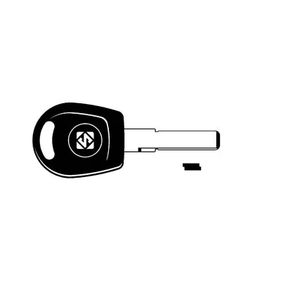 CHIAVI AUTO LOOK A-LIKE PORTA TRANSPONDER HU66TE