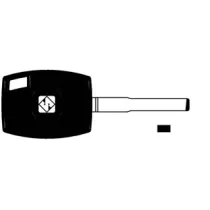 CHIAVI AUTO LOOK A-LIKE PORTA TRANSPONDER HU101TE