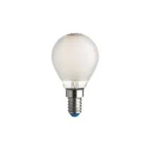 LAMPADA FILO LED SFERA STICK SATINATA E14