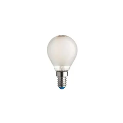 LAMPADA FILO LED SFERA STICK SATINATA E14
