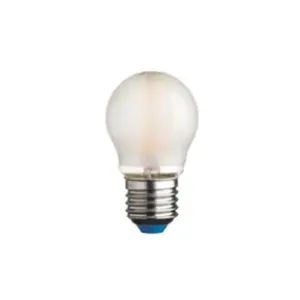 LAMPADA FILO LED SFERA STICK SATINATA E27