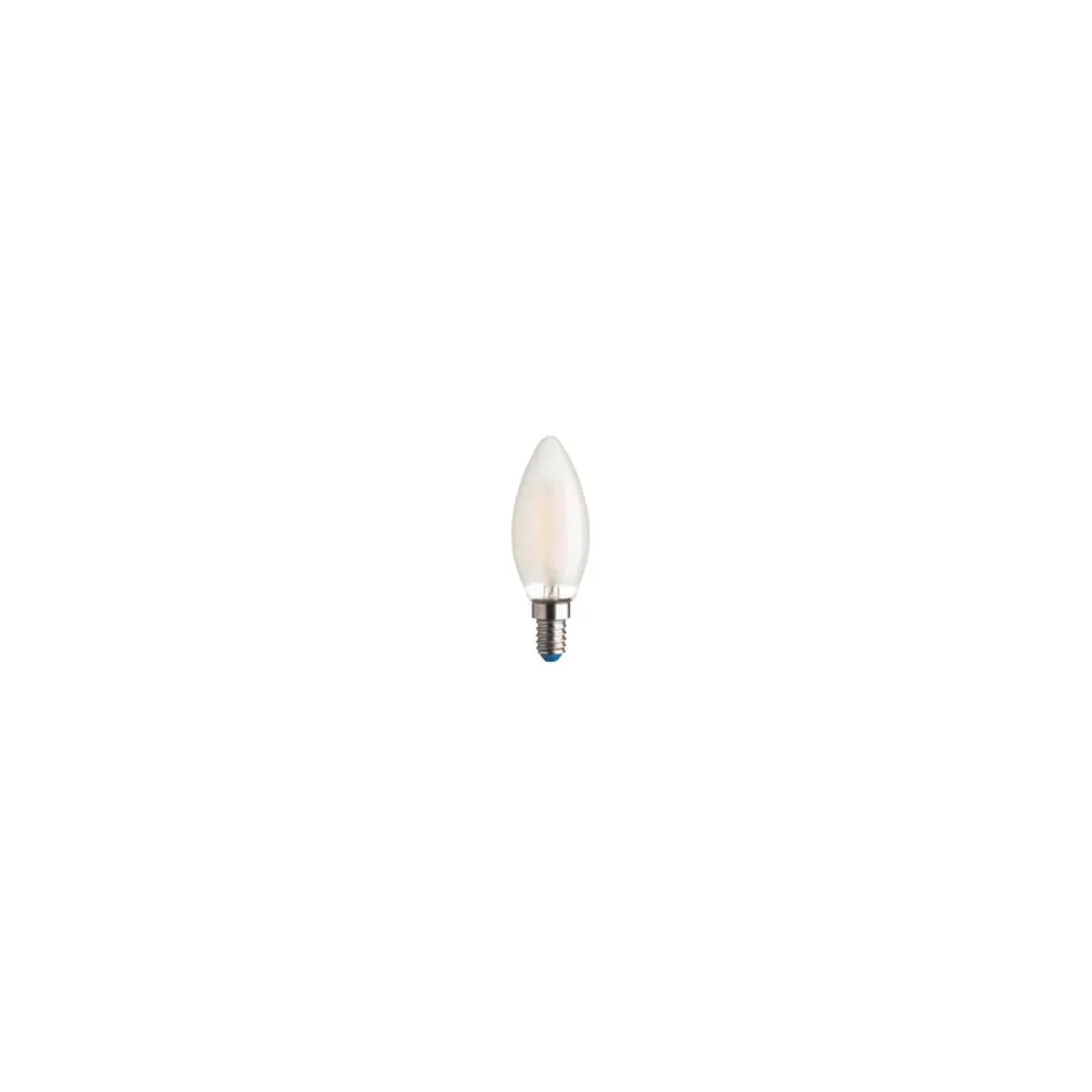 LAMPADA FILO LED OLIVA STICK SATINATA E14