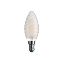 LAMPADA FILO LED TORTIGLIONE STICK SATINATA E14