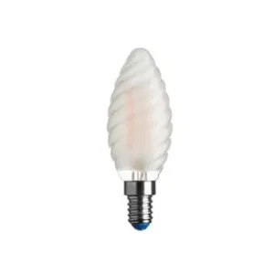 LAMPADA FILO LED TORTIGLIONE STICK SATINATA E14