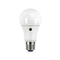 LAMPADA LED GOCCIA OPALE CON SENSORE CREPUSCOLARE E27
