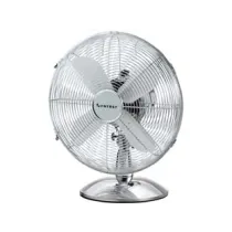 VENTILATORE DA TAVOLO IN ACCIAIO CROMATO CM.40