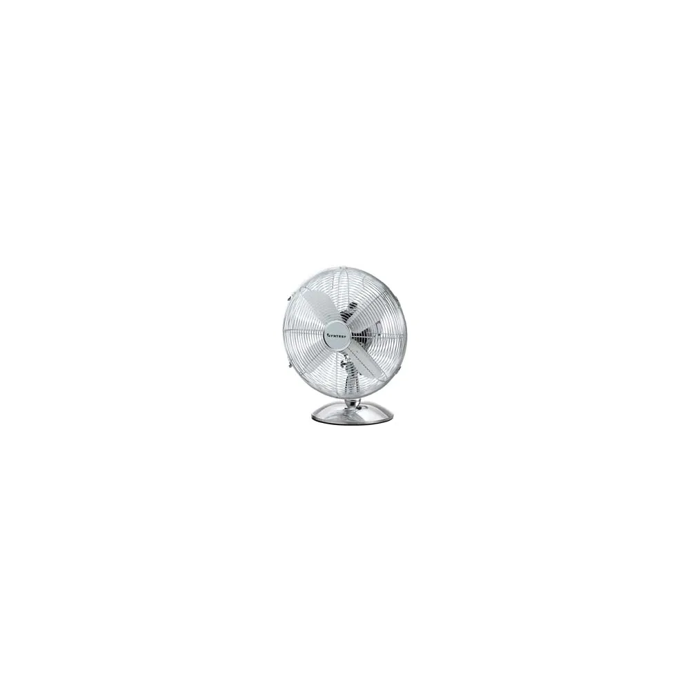 VENTILATORE DA TAVOLO IN ACCIAIO CROMATO CM.40