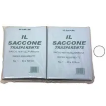 SACCO "IL SACCONE" TRASPARENTE PZ.10