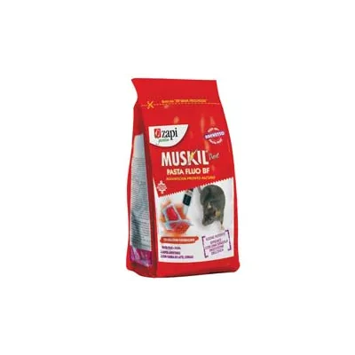 TOPICIDA MUSKIL NEXT PASTA FLUO ROSSA GR.150