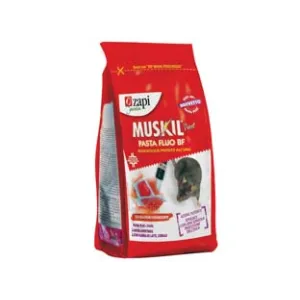 TOPICIDA MUSKIL NEXT PASTA FLUO ROSSA GR.150