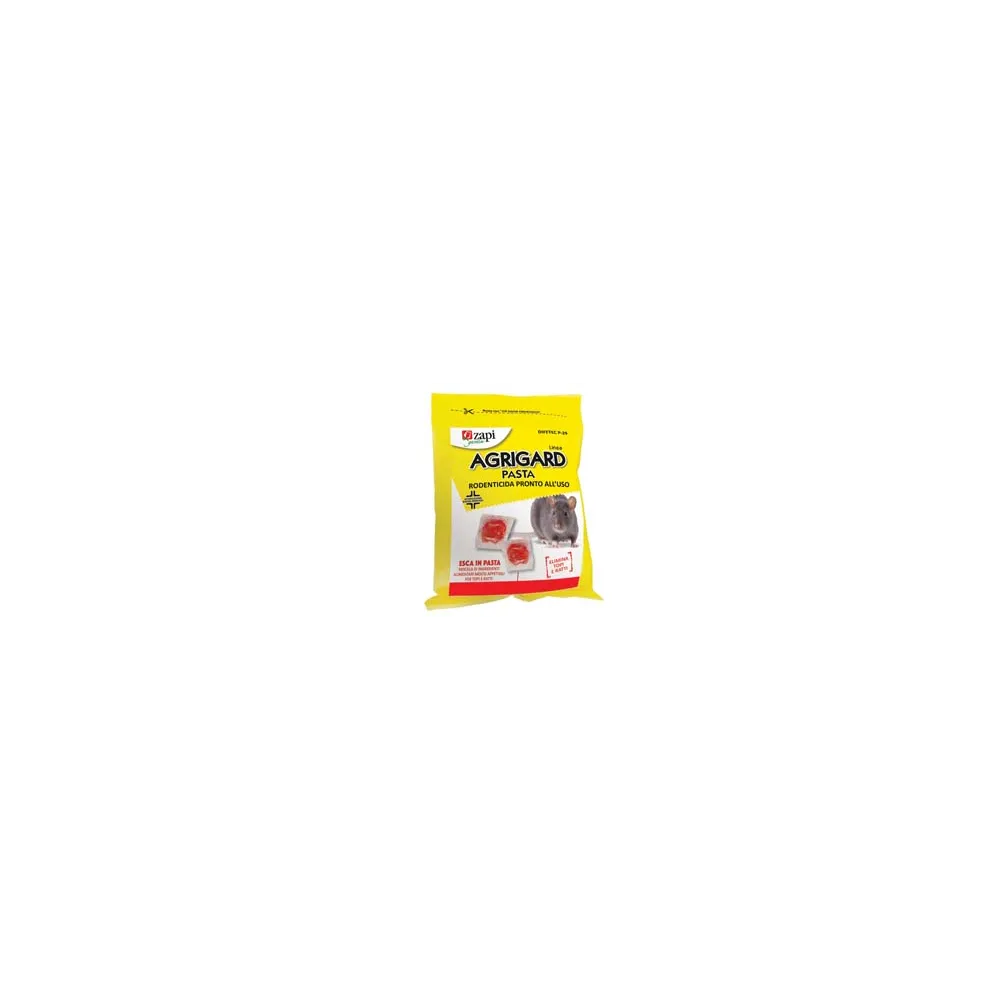 TOPICIDA AGRIGARD PASTA ROSSA DIFENACUM GR.150