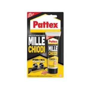 PATTEX MILLECHIODI FORTE E RAPIDO IN TUBETTO PER INTERNI