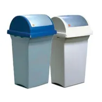 BIDONE CON COPERCHIO BASCULANTE LT.50
