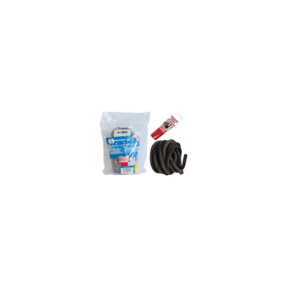 GUARNIZIONE TONDA IN KIT CON SILICONE PER ALTE TEMPERATURE