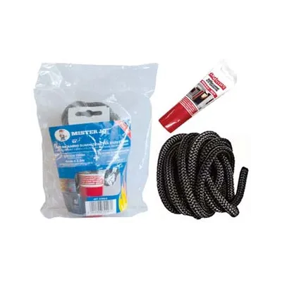 GUARNIZIONE TONDA IN KIT CON SILICONE PER ALTE TEMPERATURE