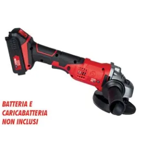SMERIGLIATRICE ANGOLARE A BATTERIA 18V DISCO MM.115 SMB11 ONLY1
