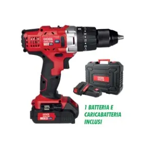 TRAPANO AVVITATORE A BATTERIA LITIO 18V 2AH PERCUSSIONE TRB05 ONLY1