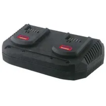 CARICABATTERIA DOPPIO 18V 2x3