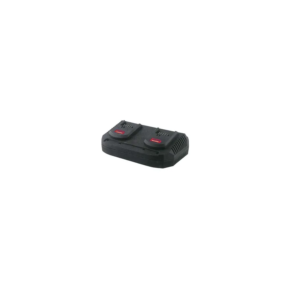 CARICABATTERIA DOPPIO 18V 2x3