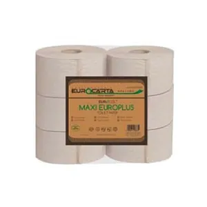 CARTA IGIENICA JUMBO SUPER MAXI PER DISTRIBUTORE INDUSTRIALE