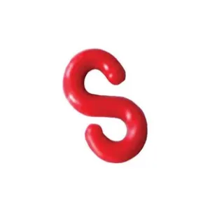 GANCIO A "S" PER CATENA IN PLASTICA