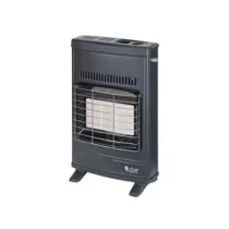 STUFA INFRAROSSI  A GAS METANO VENTILATA 4200W GRIGIA