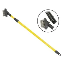 SPAZZOLA ACCIAIO INOX SET PZ.2