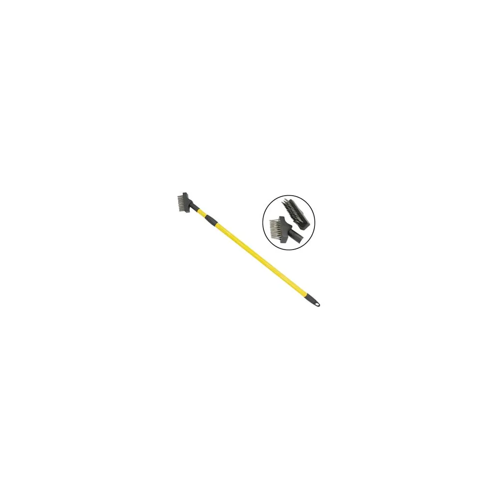 SPAZZOLA ACCIAIO INOX SET PZ.2