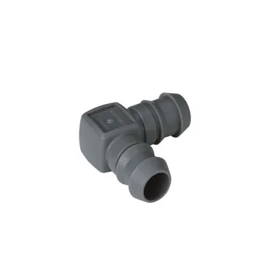RACCORDO A L PER TUBO DA 1/2" PER MICROIRRIGAZIONE
